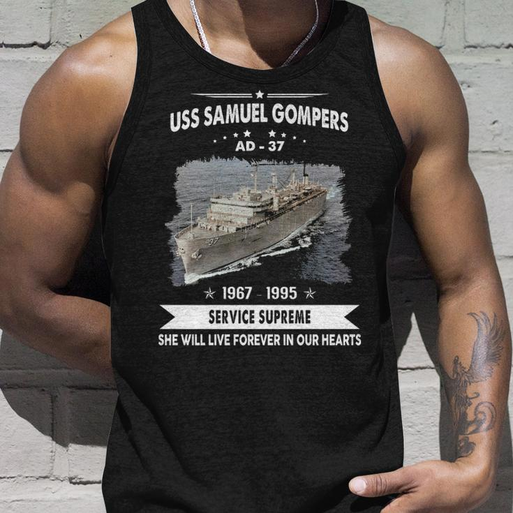 Uss Samuel Gompers Ad Unisex Tank Top Gifts for Him