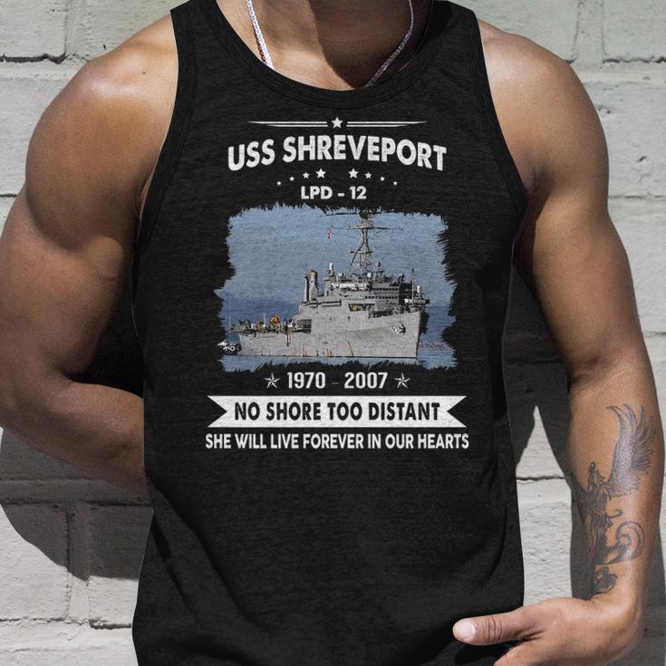 Uss Shreveport Lpd V3 Unisex Tank Top Gifts for Him