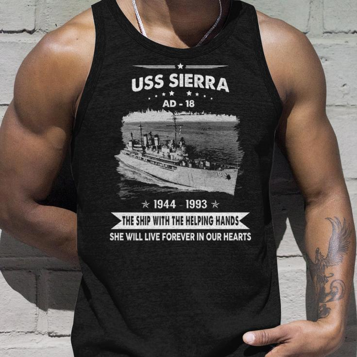 Uss Sierra Ad V2 Unisex Tank Top Gifts for Him