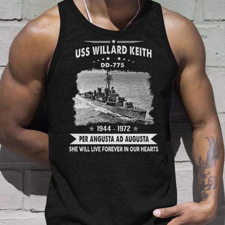 Uss Willard Keith Dd Unisex Tank Top Gifts for Him