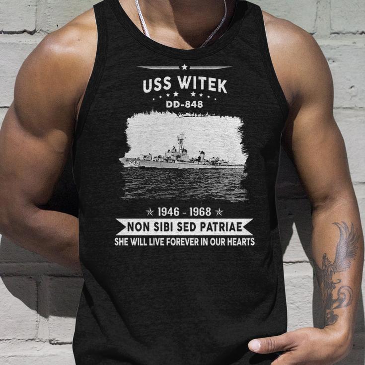 Uss Witek Dd Unisex Tank Top Gifts for Him