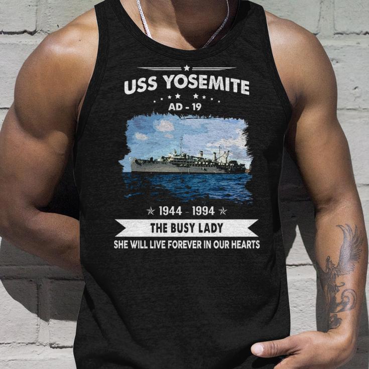 Uss Yosemite Ad Unisex Tank Top Gifts for Him