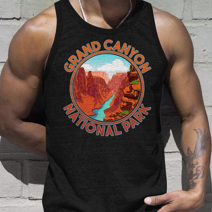 Vintage Grand Canyon National Park V2 Unisex Tank Top Gifts for Him