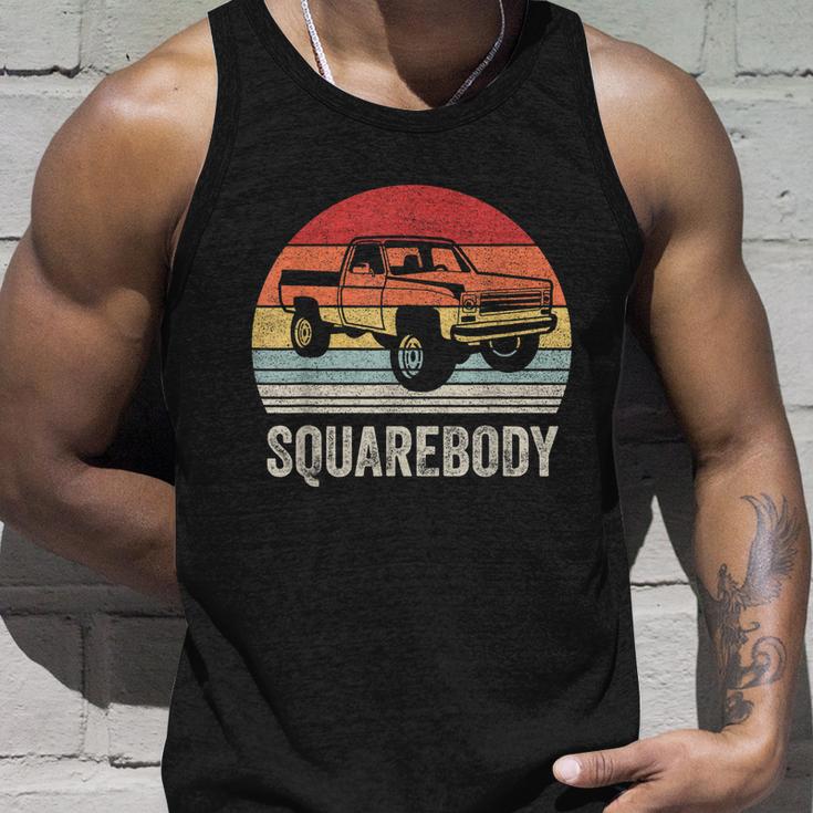 Vintage Retro Classic Square Body Squarebody Truck Tshirt Unisex Tank Top Gifts for Him