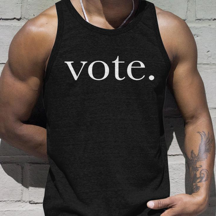Vote Simple Logo V2 Unisex Tank Top Gifts for Him