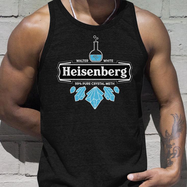 Walter White Heisenberg Beer Chemist Unisex Tank Top Gifts for Him