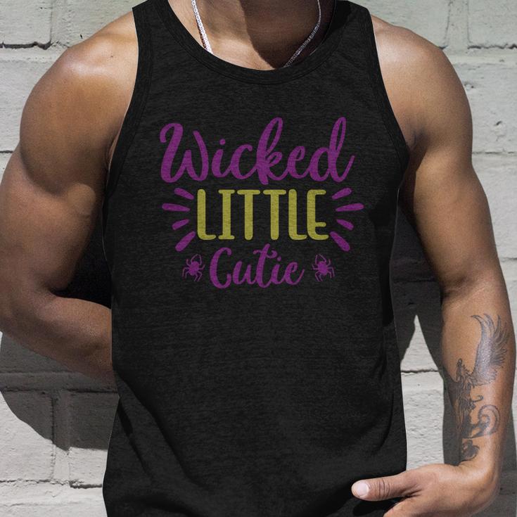 Wicked Little Cutie Halloween Quote V3 Unisex Tank Top Gifts for Him