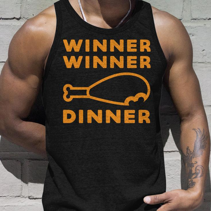 Winner Winner Chicken Dinner Funny Gaming Unisex Tank Top Gifts for Him