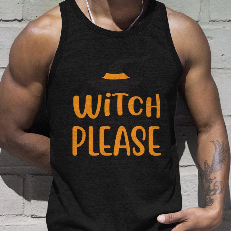 Witch Please Witch Hat Halloween Quote V2 Unisex Tank Top Gifts for Him