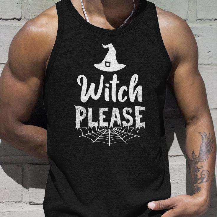 Witch Please Witch Hat Halloween Quote V4 Unisex Tank Top Gifts for Him