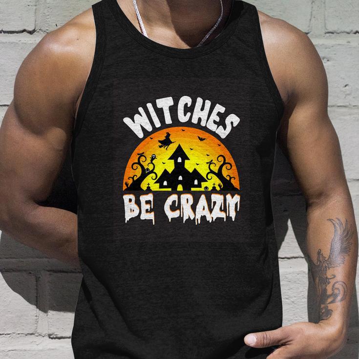 Witches Be Crazy Halloween Quote Unisex Tank Top Gifts for Him