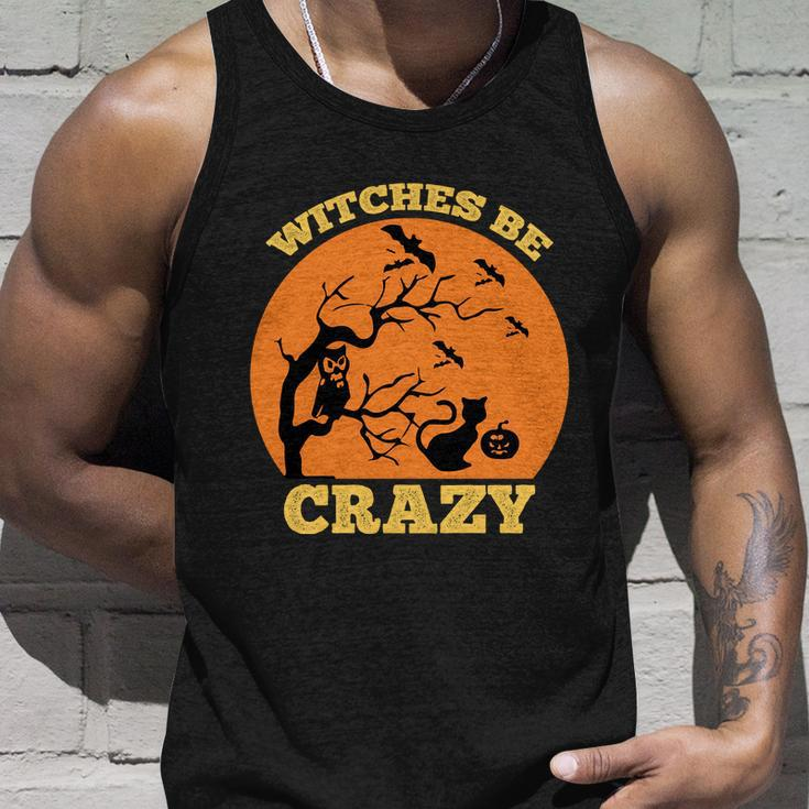 Witches Be Crazy Halloween Quote Unisex Tank Top Gifts for Him