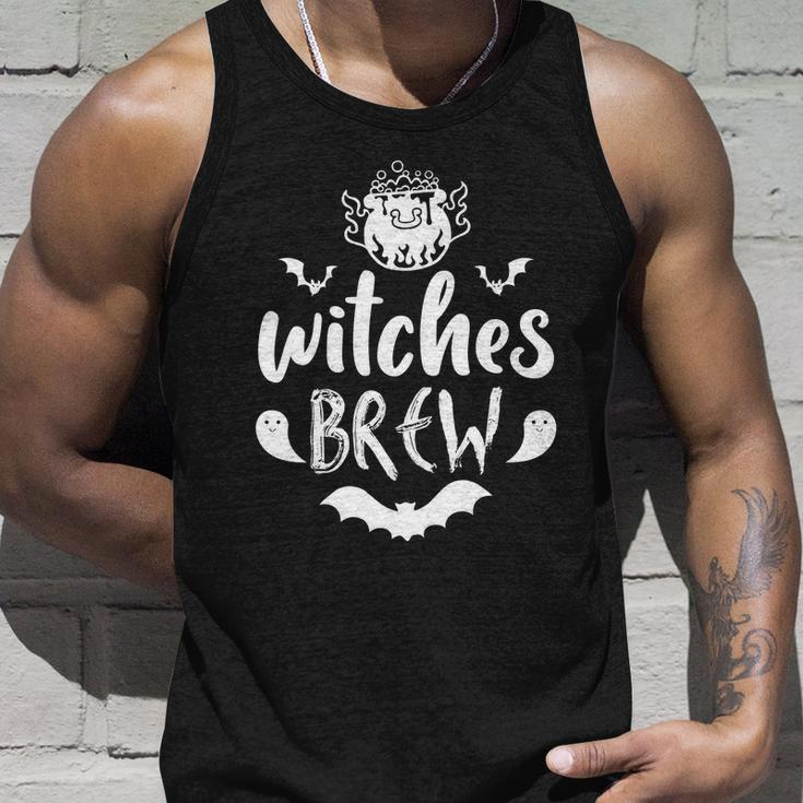 Witches Brew Funny Halloween Quote V3 Unisex Tank Top Gifts for Him