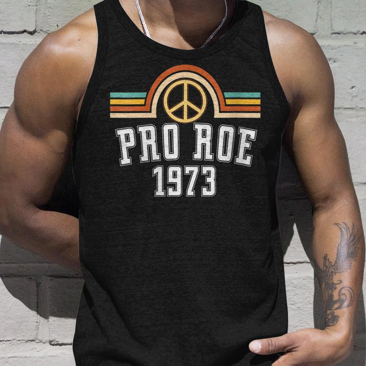 Womens Pro Roe 1973 - Rainbow Feminism Womens Rights Choice Peace Unisex Tank Top Gifts for Him