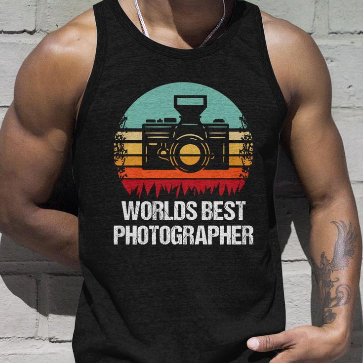 Worlds Best Photographer Photographer Gift Unisex Tank Top Gifts for Him