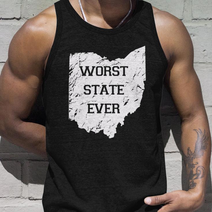 Worst State Ever Ohio Sucks Tshirt Unisex Tank Top Gifts for Him