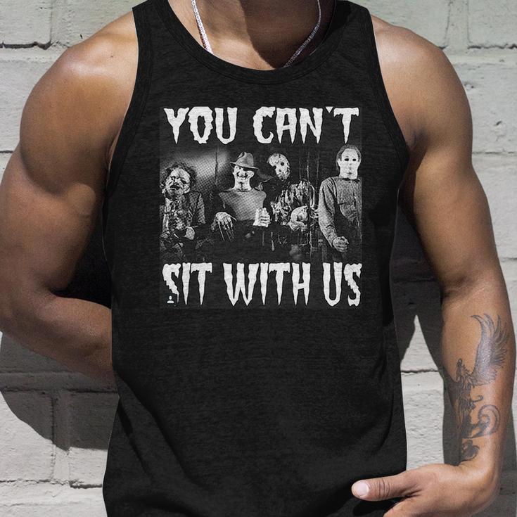 You Cant Sit With Us Classic Horror Villains Tshirt Unisex Tank Top Gifts for Him