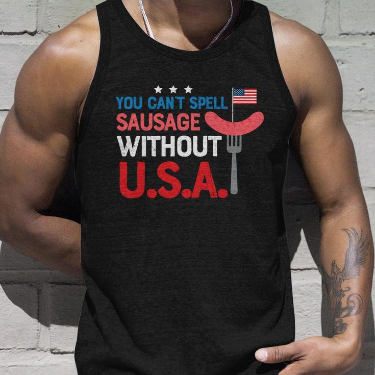 You Cant Spell Sausage Without Usa Plus Size Shirt For Men Women And Family Unisex Tank Top Gifts for Him