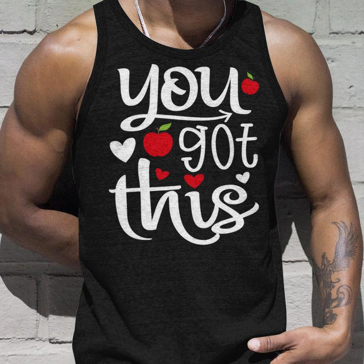 You Got This Funny Teacher Student Testing Day Rock The Test V2 Unisex Tank Top Gifts for Him