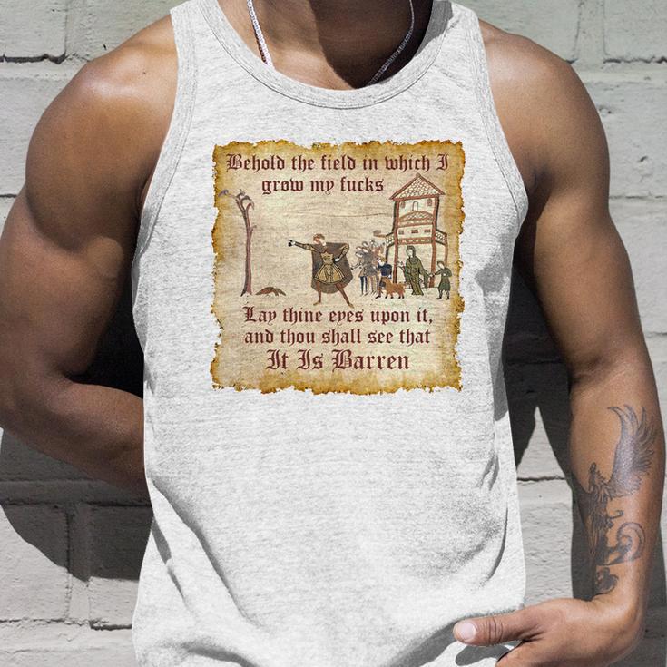 Behold The Field Medieval Dank Meme Unisex Tank Top Gifts for Him