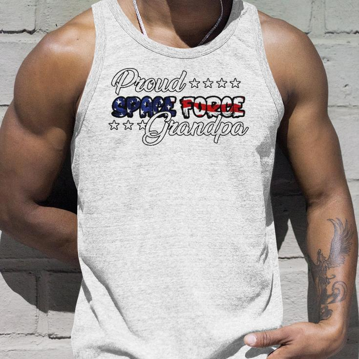 Bold Flag Proud Space Force Grandpa Unisex Tank Top Gifts for Him