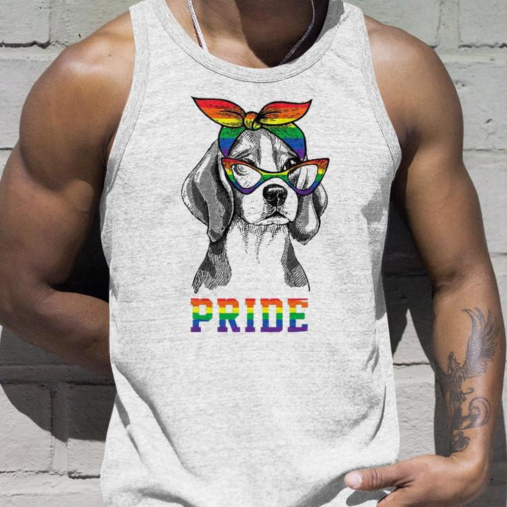 Cute Dog Lover Puppy Owner Beagle Mom Dad Gay Lesbian Lgbt Unisex Tank Top Gifts for Him