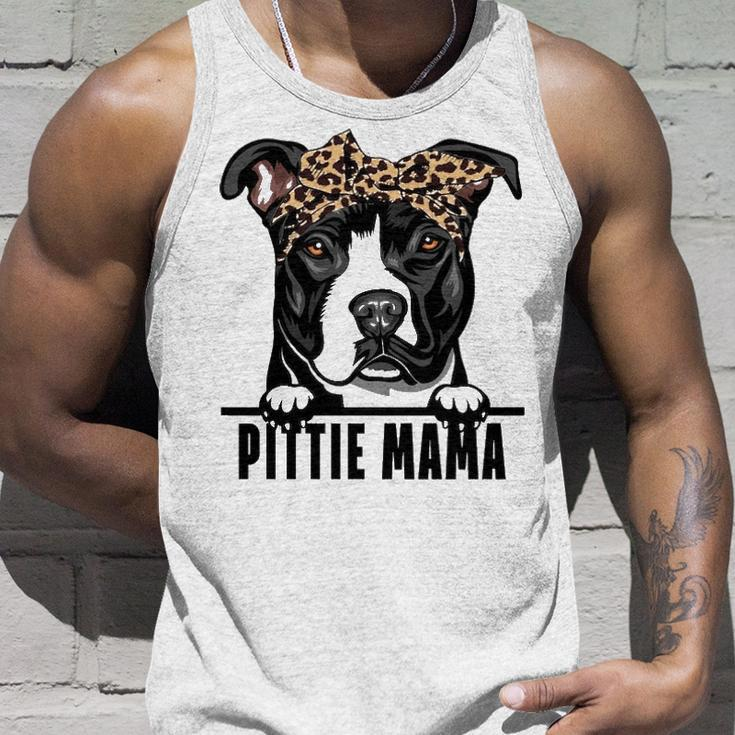 Dogs 365 Pitbull Dog  Pittie Mama Pit Bull Dog Mom Sweat Unisex Tank Top Gifts for Him