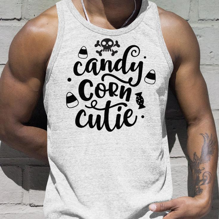 Halloween Candy Corn Cutie - Black Custom Men Women Tank Top Graphic Print Unisex Gifts for Him