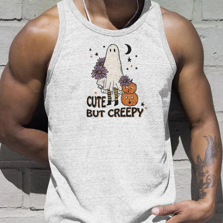 Halloween Cute But Creepy Idea Gift For You Men Women Tank Top Graphic Print Unisex Gifts for Him