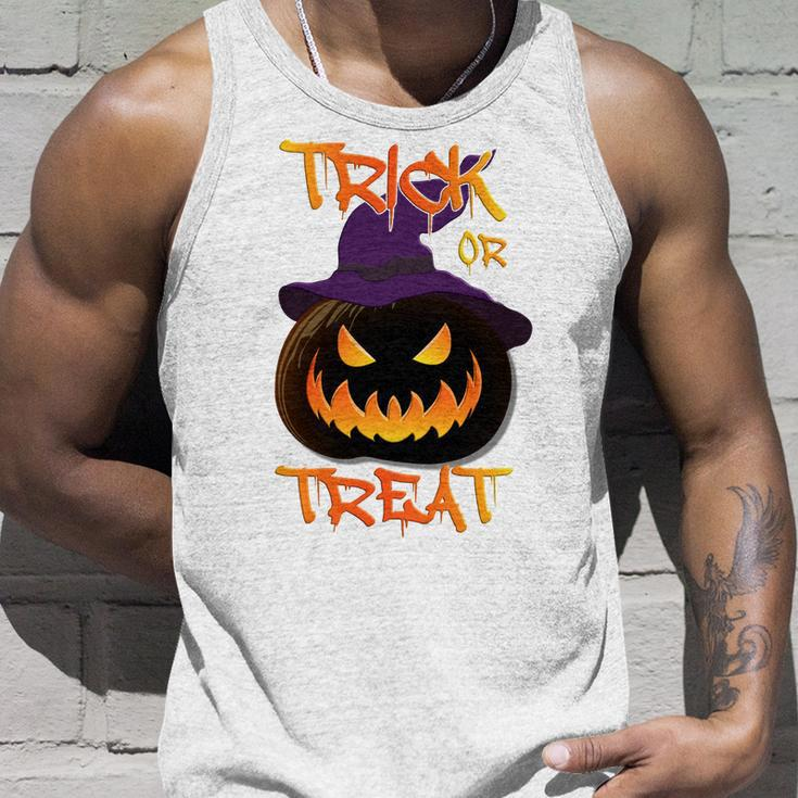 Halloween Pumpkin Trick Or Treat Costume Fancy Dress Men Women Tank Top Graphic Print Unisex Gifts for Him