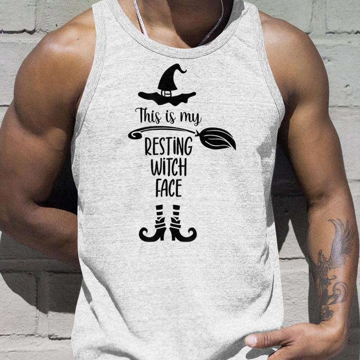 Resting Witch Face Funny Halloween Costume Trick Or Treat Unisex Tank Top Gifts for Him