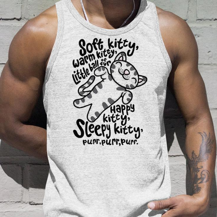 Soft Kitty Warm Kitty V2 Unisex Tank Top Gifts for Him