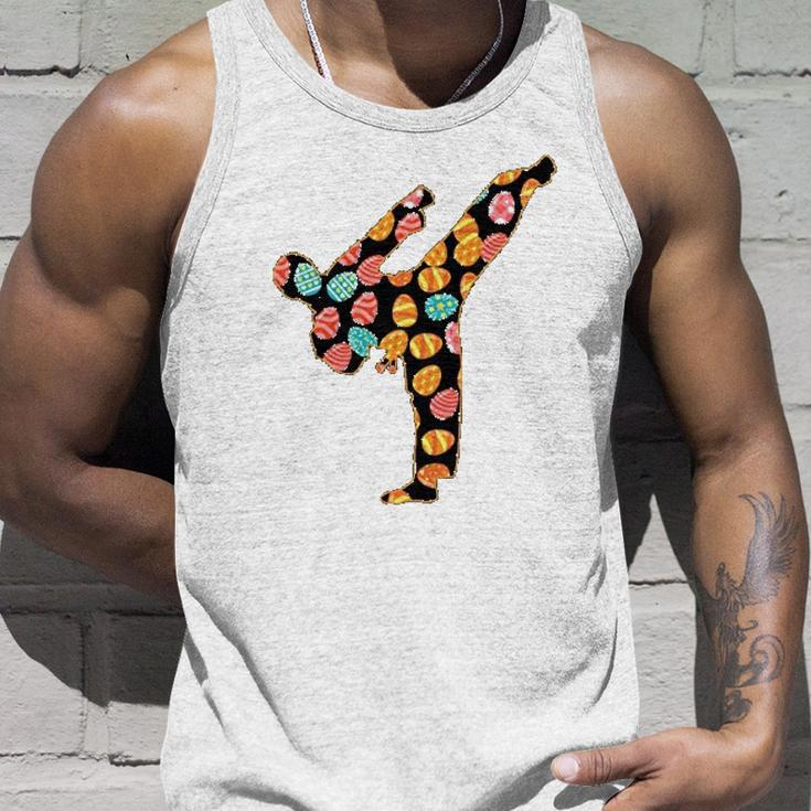 Taekwondo Colorful Easter Eggs Gift Men Women Tank Top Graphic Print Unisex Gifts for Him