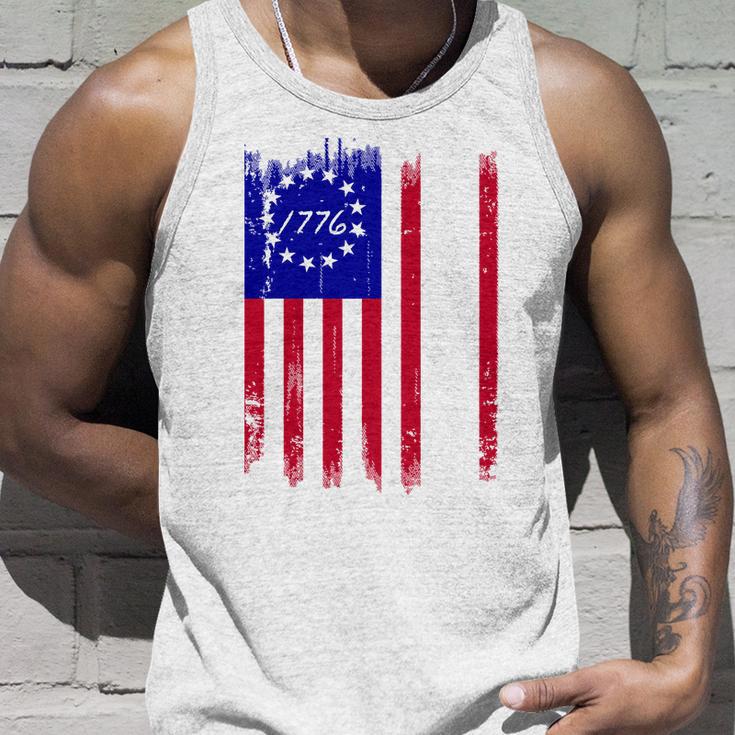 Ultra Maga Betsy Ross Usa Flag Trump 2024 Anti Biden Unisex Tank Top Gifts for Him