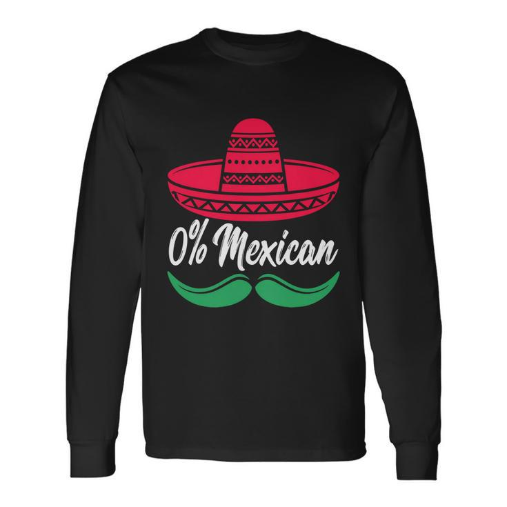 0 Mexican Cinco De Drinko Party Cinco De Mayo Long Sleeve T-Shirt