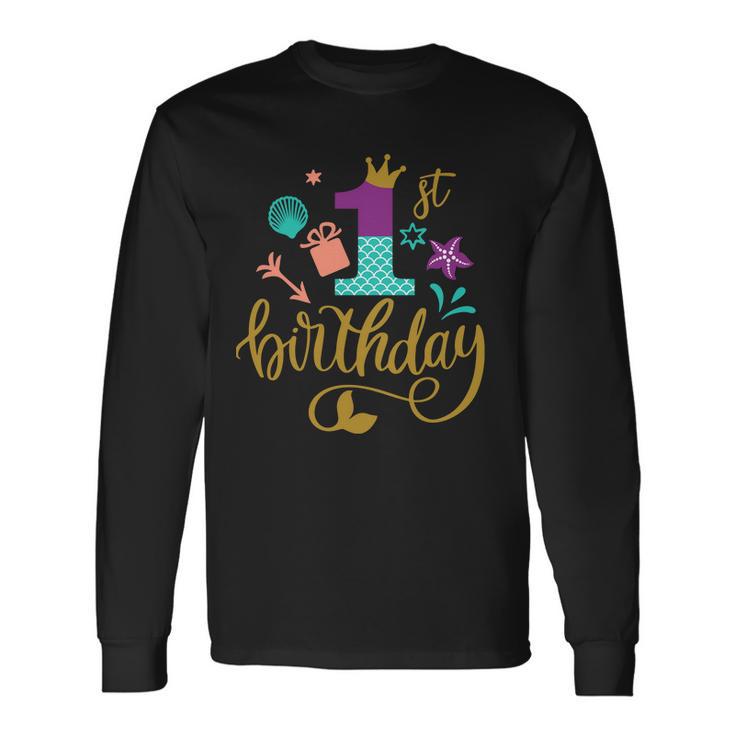 1St Birthday Cute Long Sleeve T-Shirt Gifts ideas