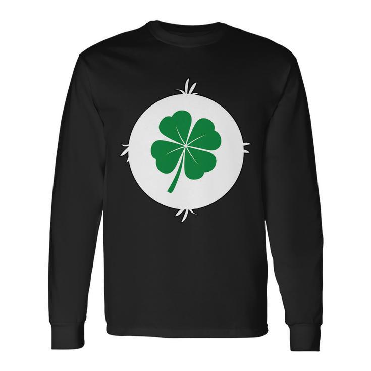 4 Leaf Clover Bear Halloween Costume Long Sleeve T-Shirt Gifts ideas