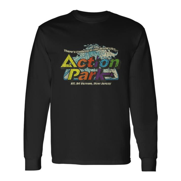 Action Park New Jersey 1978 Vintage V3 Long Sleeve T-Shirt