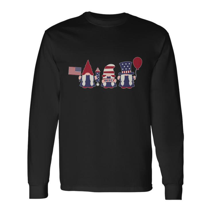 American Lawn Gnomes Usa Go America Long Sleeve T-Shirt Gifts ideas