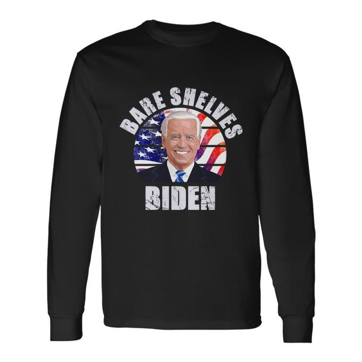 Anti Biden Fjb Biden Biden F Joe Biden Poopypants Long Sleeve T-Shirt