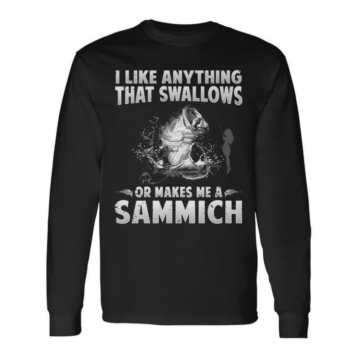 Anything That Swallows Long Sleeve T-Shirt