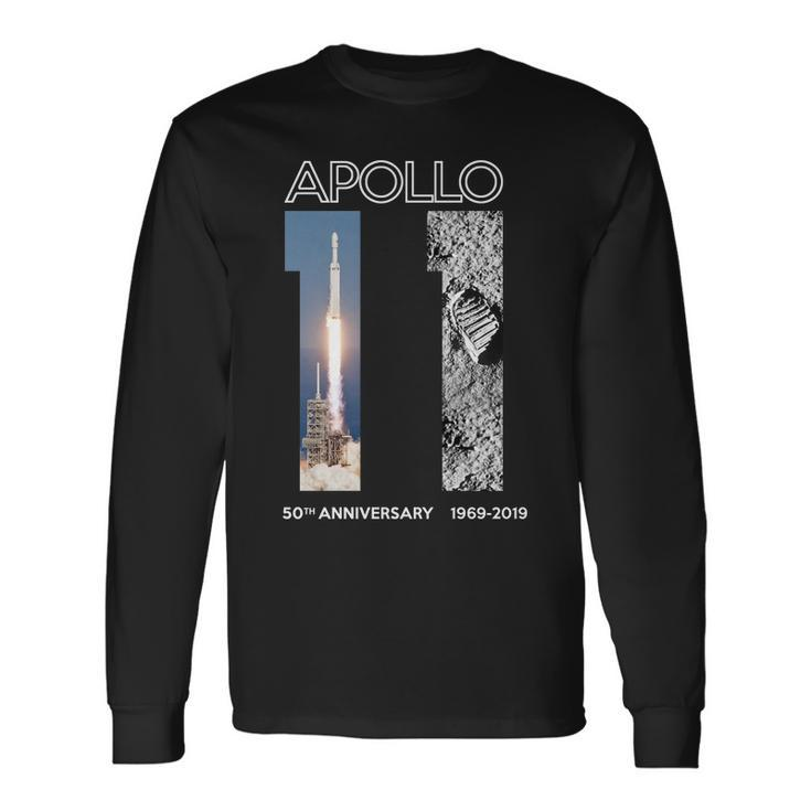 Apollo 11 50Th Anniversary Tshirt Long Sleeve T-Shirt Gifts ideas