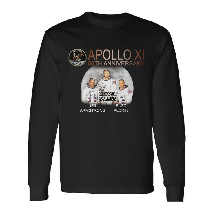 Apollo 11 Astronauts 50Th Anniversary Long Sleeve T-Shirt