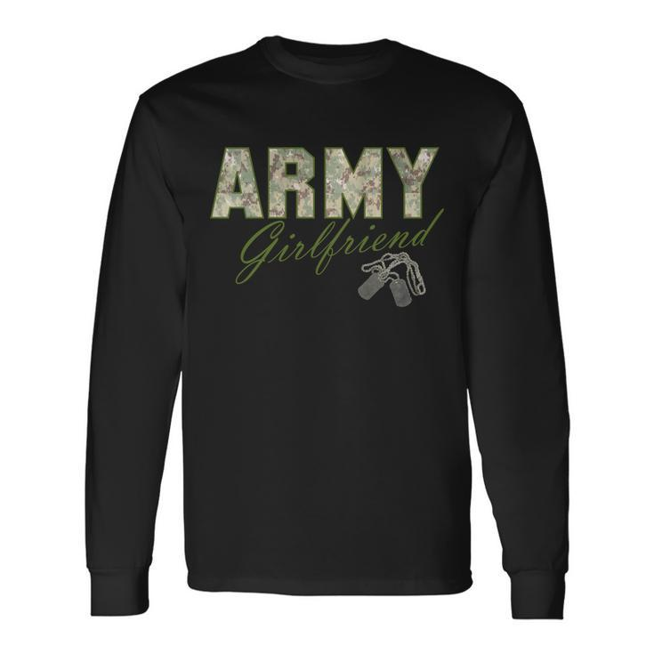 Army Girlfriend Tshirt Long Sleeve T-Shirt