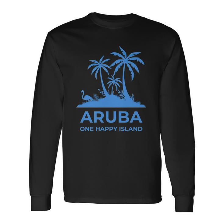 Aruba One Happy Island V2 Long Sleeve T-Shirt