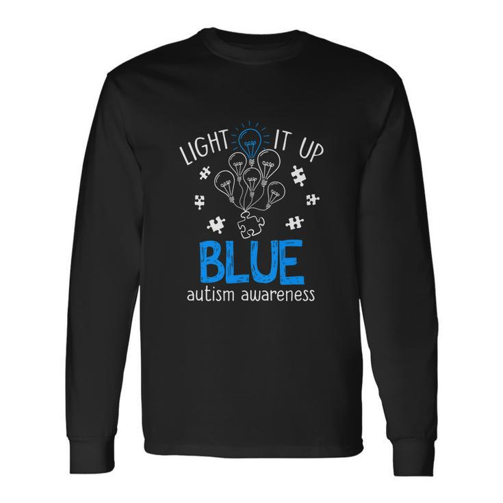 Autism Awareness Autism Support Men Tshirt Long Sleeve T-Shirt Gifts ideas
