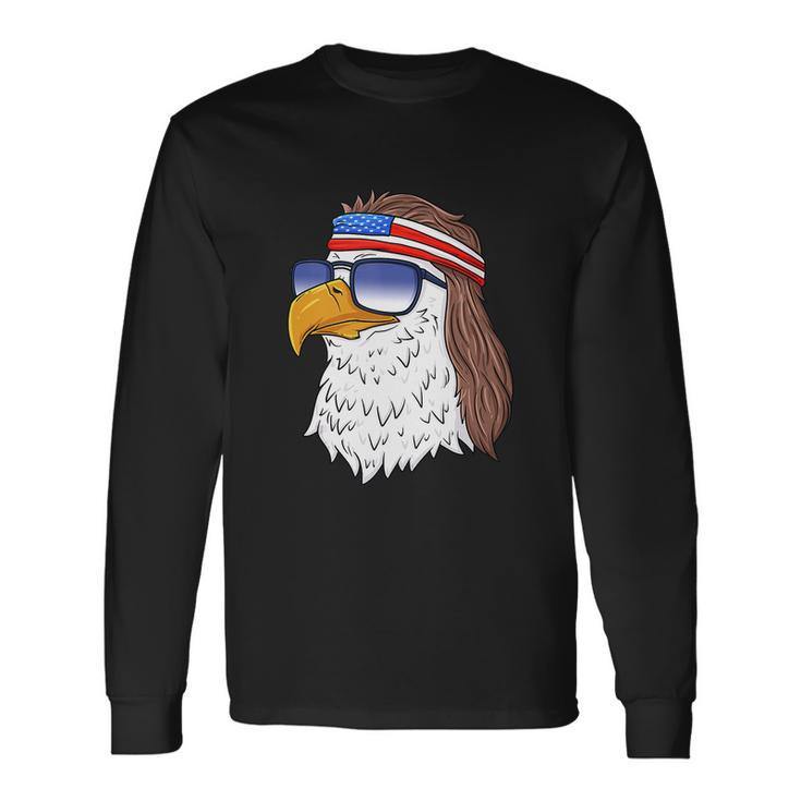 Bald Eagle Mullet 4Th Of July V2 Long Sleeve T-Shirt