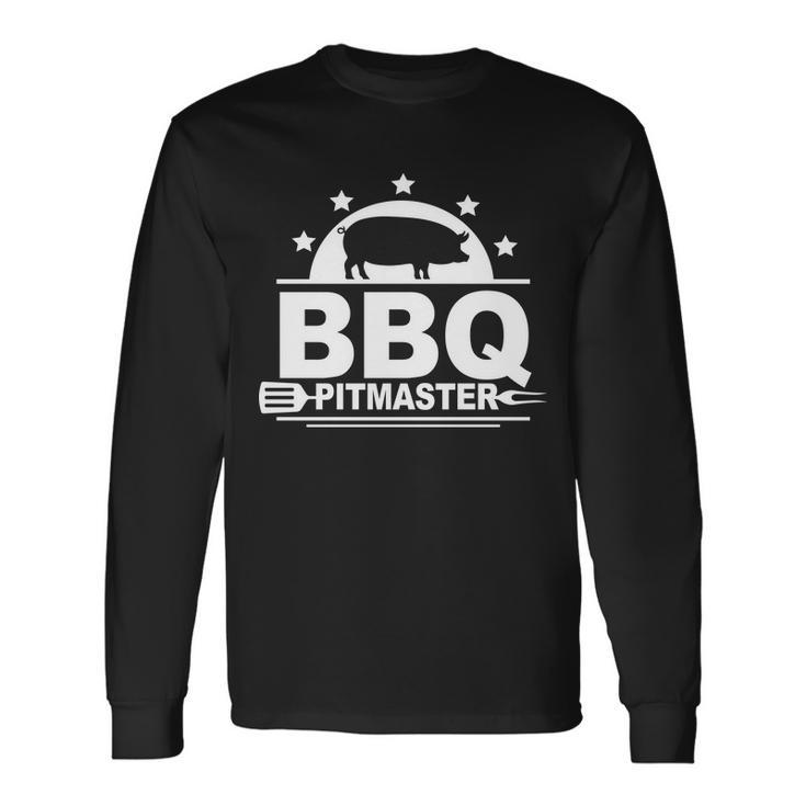 Bbq Pitmaster Tshirt Long Sleeve T-Shirt