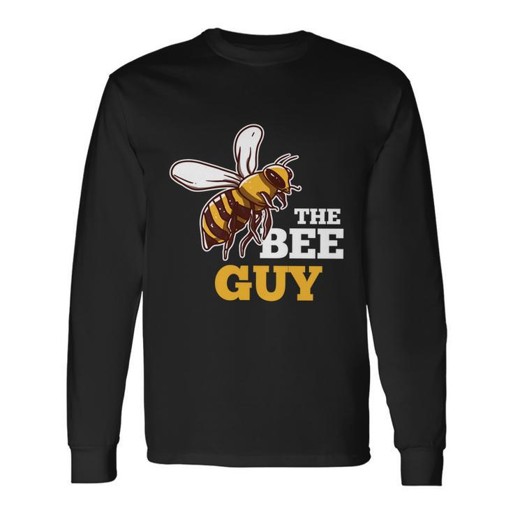 Bee Guy Insect Animal Lover Beekeeper Men Long Sleeve T-Shirt Gifts ideas