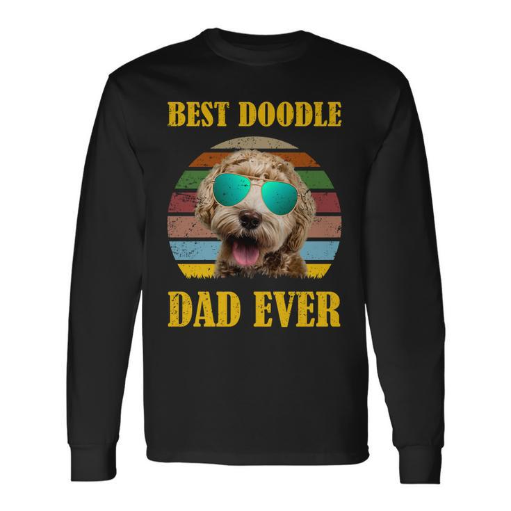 Best Doodle Dad Ever Tshirt Long Sleeve T-Shirt